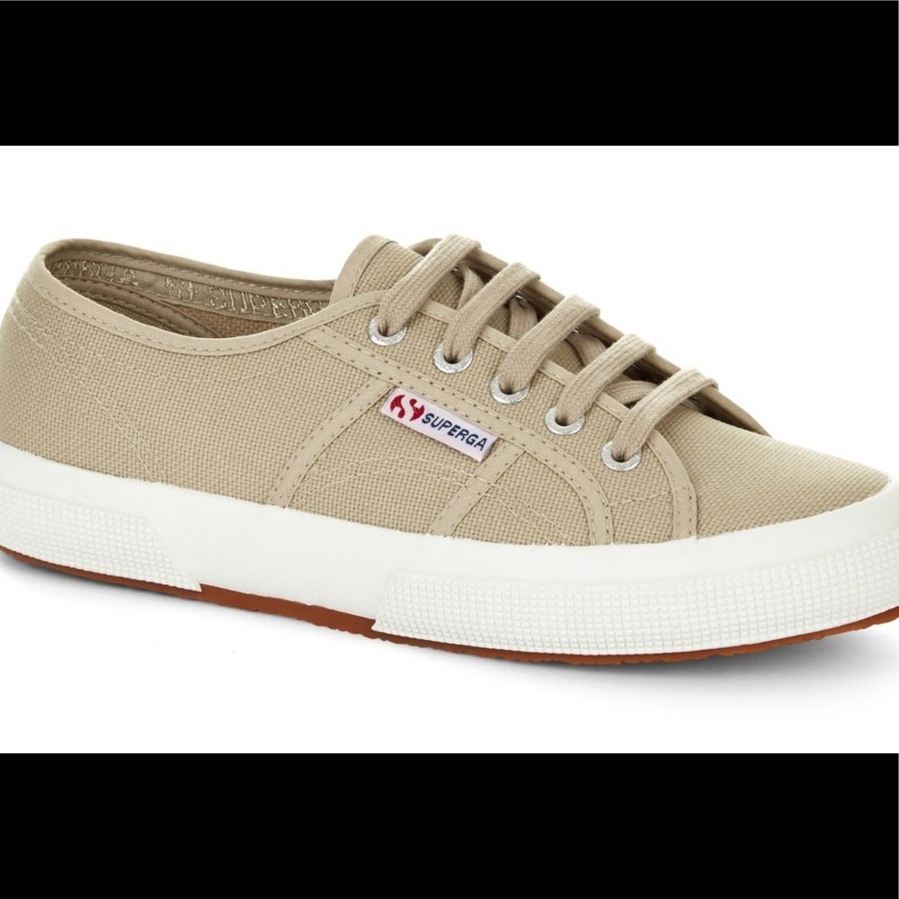 Classic Beige Superga Sneakers
